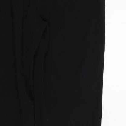 Womens UK Size 16 Marks and Spencer Regular Fit  Black Trousers