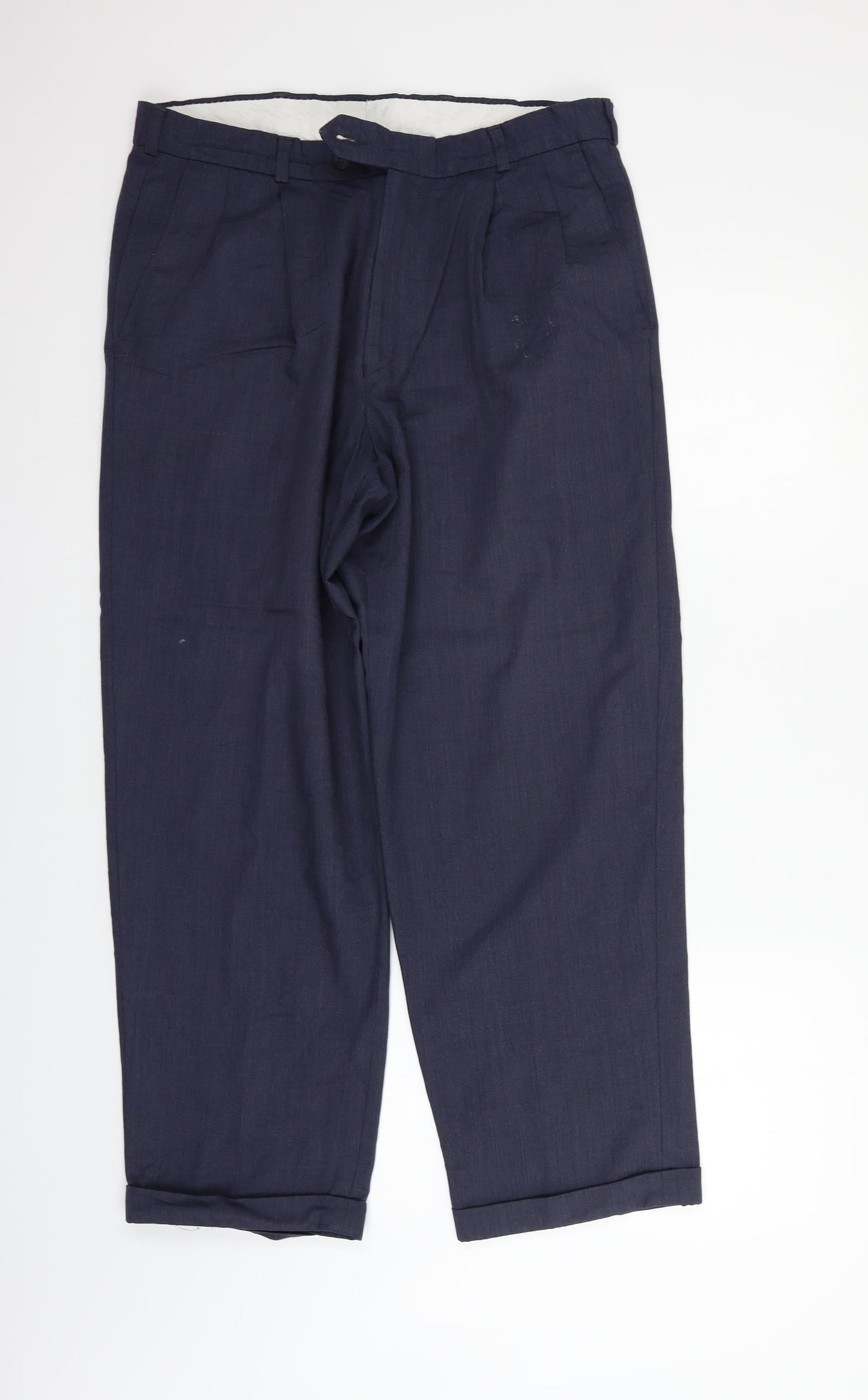 St Roma Womens Blue   Trousers  Size 34 in L29 in