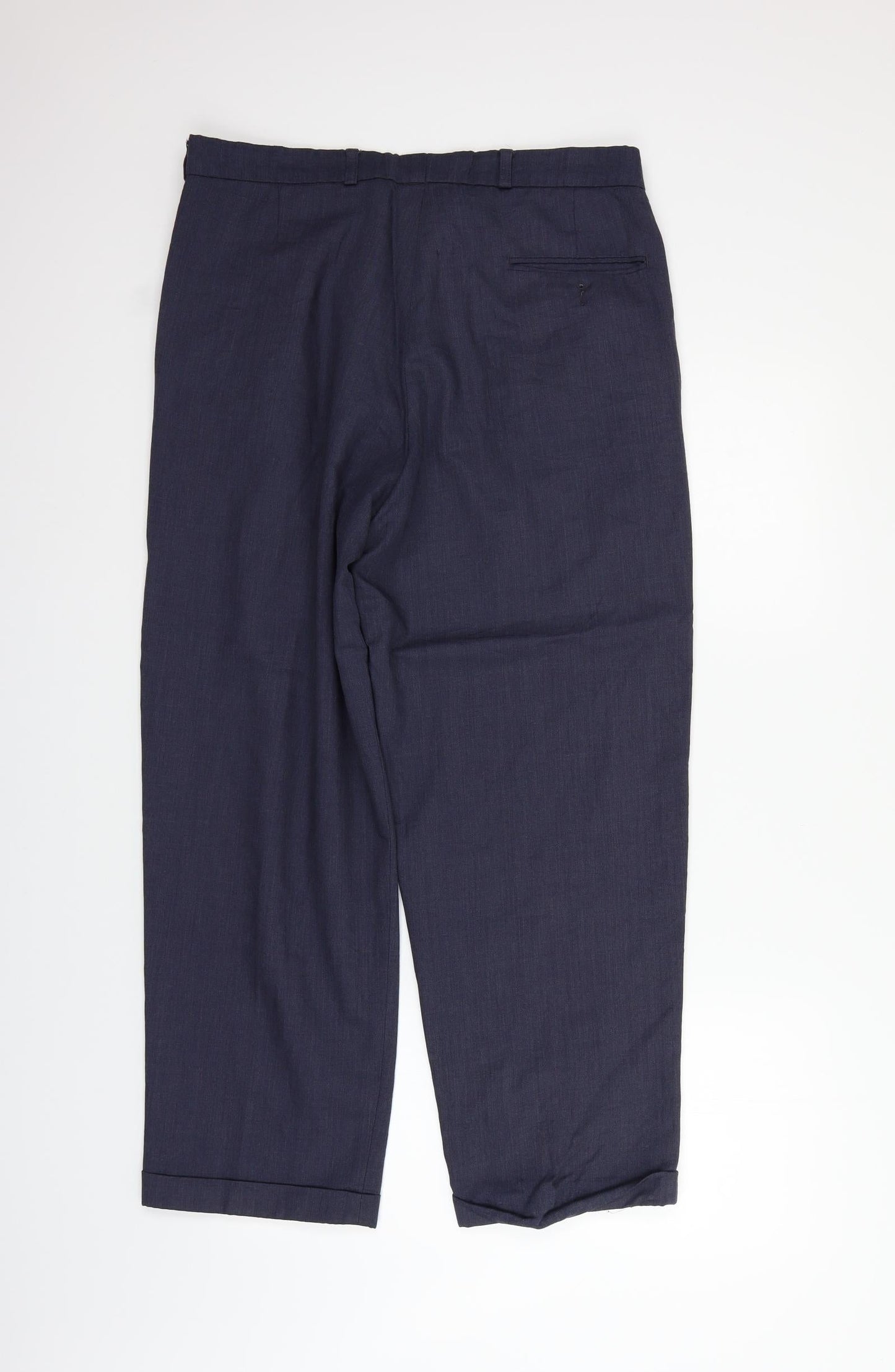 St Roma Womens Blue   Trousers  Size 34 in L29 in