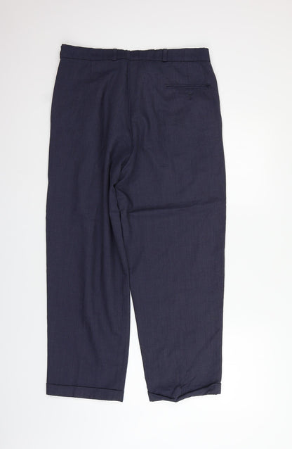 St Roma Womens Blue   Trousers  Size 34 in L29 in
