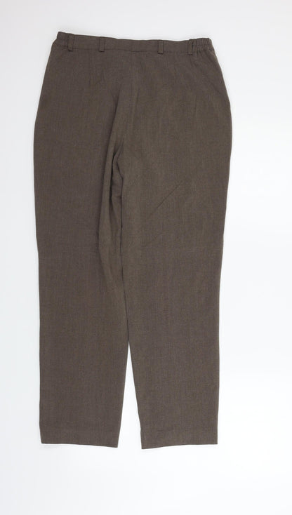 Womens UK Size 38 in ROBELL Regular Fit Sweatpants Beige Trousers