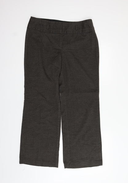 Womens UK Size 12 Principles Regular Fit  Brown Trousers