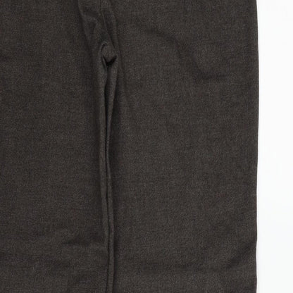 Womens UK Size 12 Principles Regular Fit  Brown Trousers