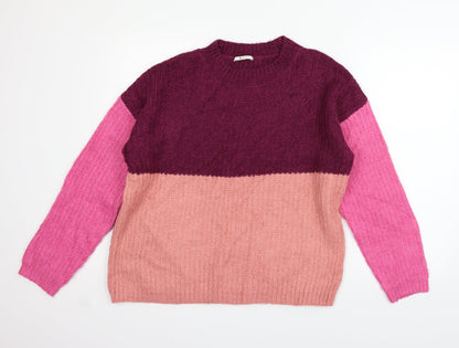 Womens UK Size M Roman Purple Pullover Jumper
