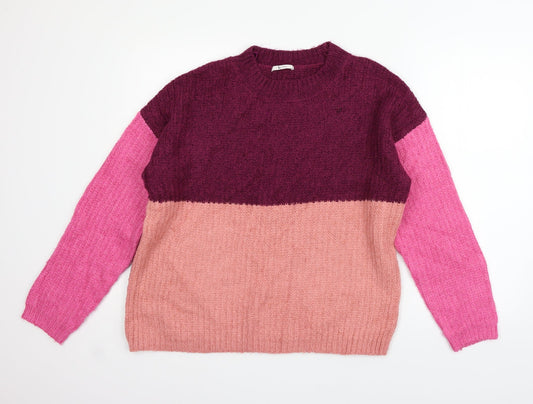 Womens UK Size M Roman Purple Pullover Jumper