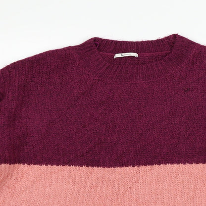 Womens UK Size M Roman Purple Pullover Jumper