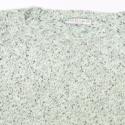 Womens UK Size 14 Marks and Spencer Green Pullover Jumper