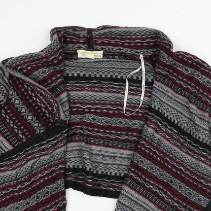 FOREVR 21 Womens Black Geometric  Cardigan Jumper Size S