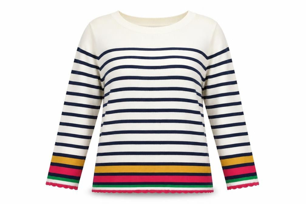 Womens UK Size 12 Soon Beige Pullover Jumper