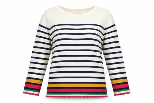 Womens UK Size 12 Soon Beige Pullover Jumper