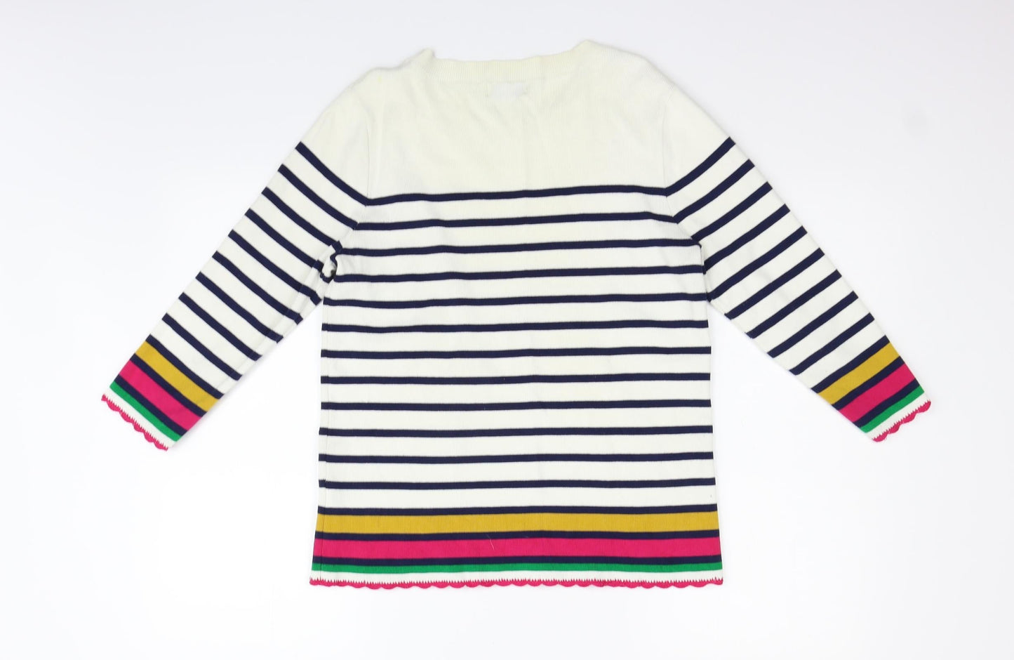 Womens UK Size 12 Soon Beige Pullover Jumper