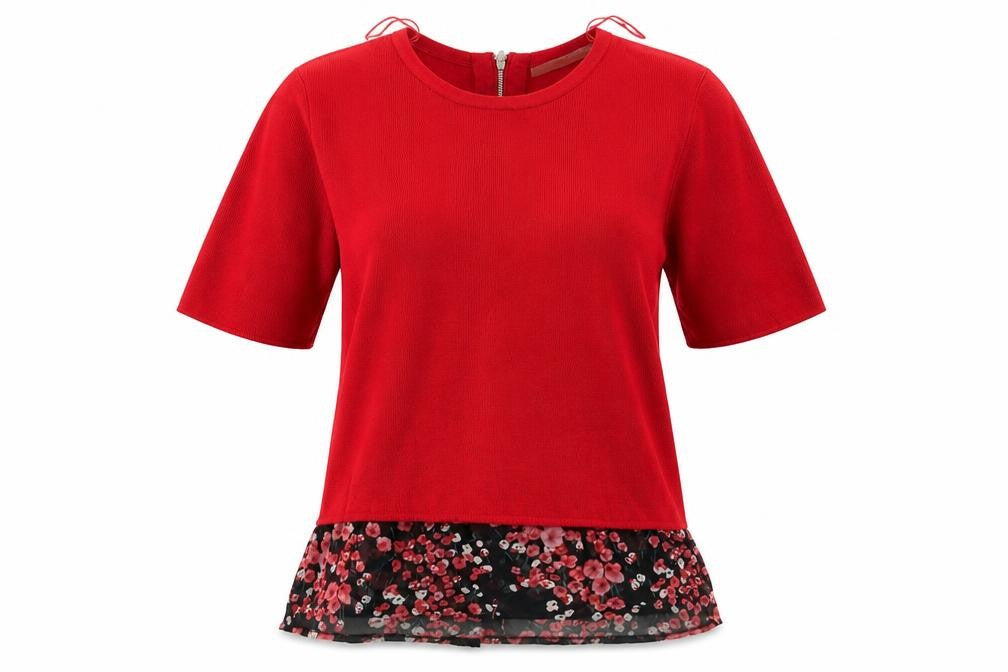 Womens UK Size 12 George Red Pullover Jumper