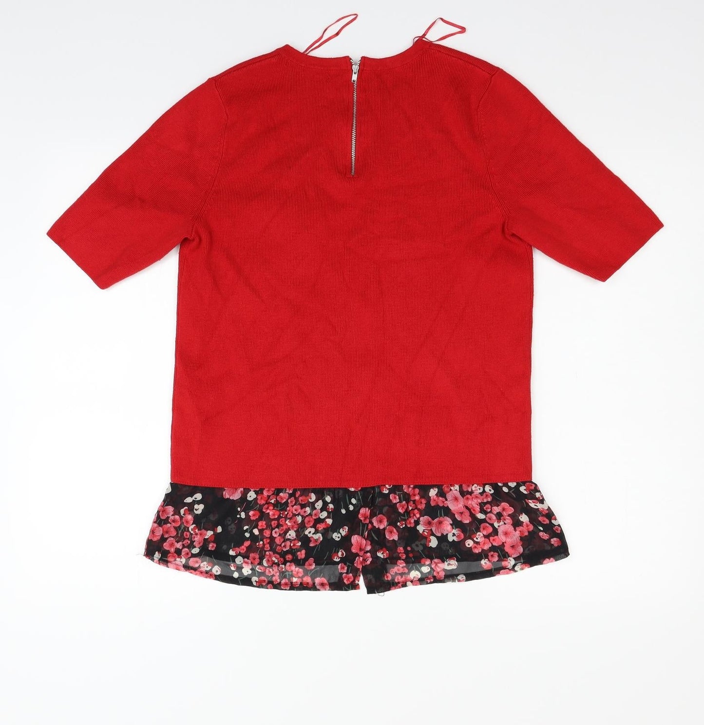 George Womens Red   Pullover Jumper Size 12