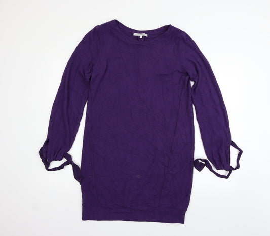 NEXT Womens Purple   Jumper Dress  Size 8