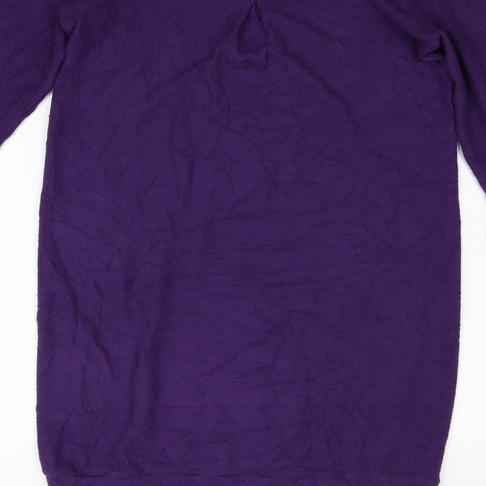 NEXT Womens Purple   Jumper Dress  Size 8