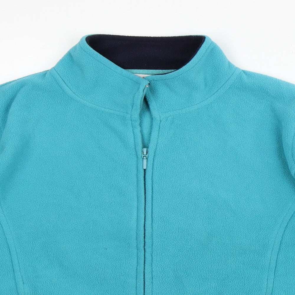 EWM Womens Green   Full Zip Jumper Size M  - washable mark