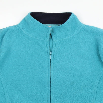 EWM Womens Green   Full Zip Jumper Size M  - washable mark
