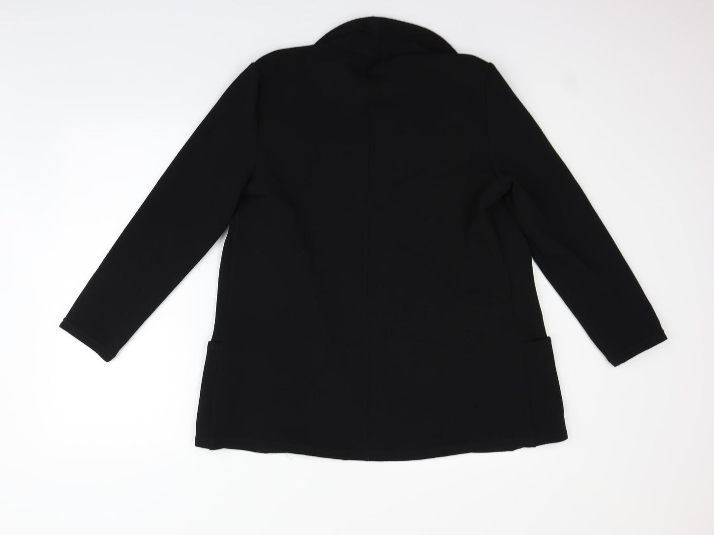 Papaya Womens Black   Jacket Coat Size 12