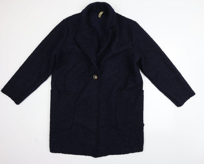 Womens UK Size L Preworn Blue Gilet