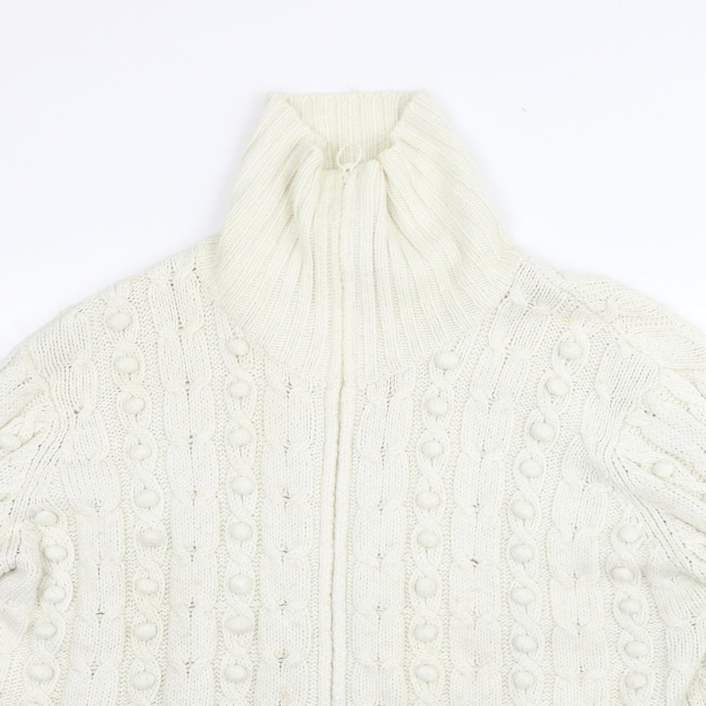 George Womens White   Jacket Coat Size 20  - washable marks