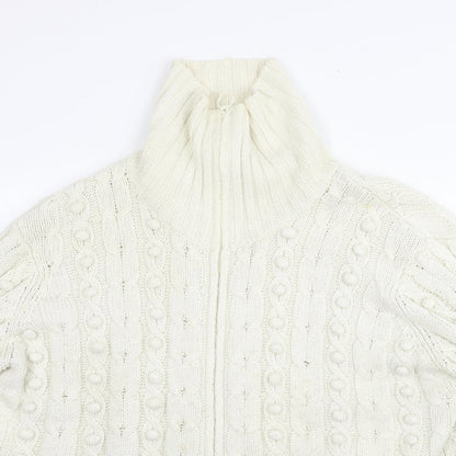 George Womens White   Jacket Coat Size 20  - washable marks