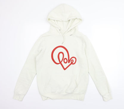 Primark Womens White   Pullover Jumper Size 10