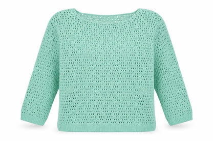 Womens UK Size 14 NEXT Green Pullover Jumper