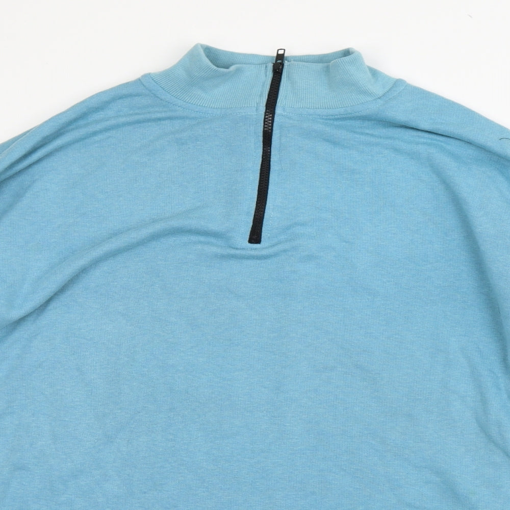 Boohoo Womens Blue   Jumper Dress  Size S