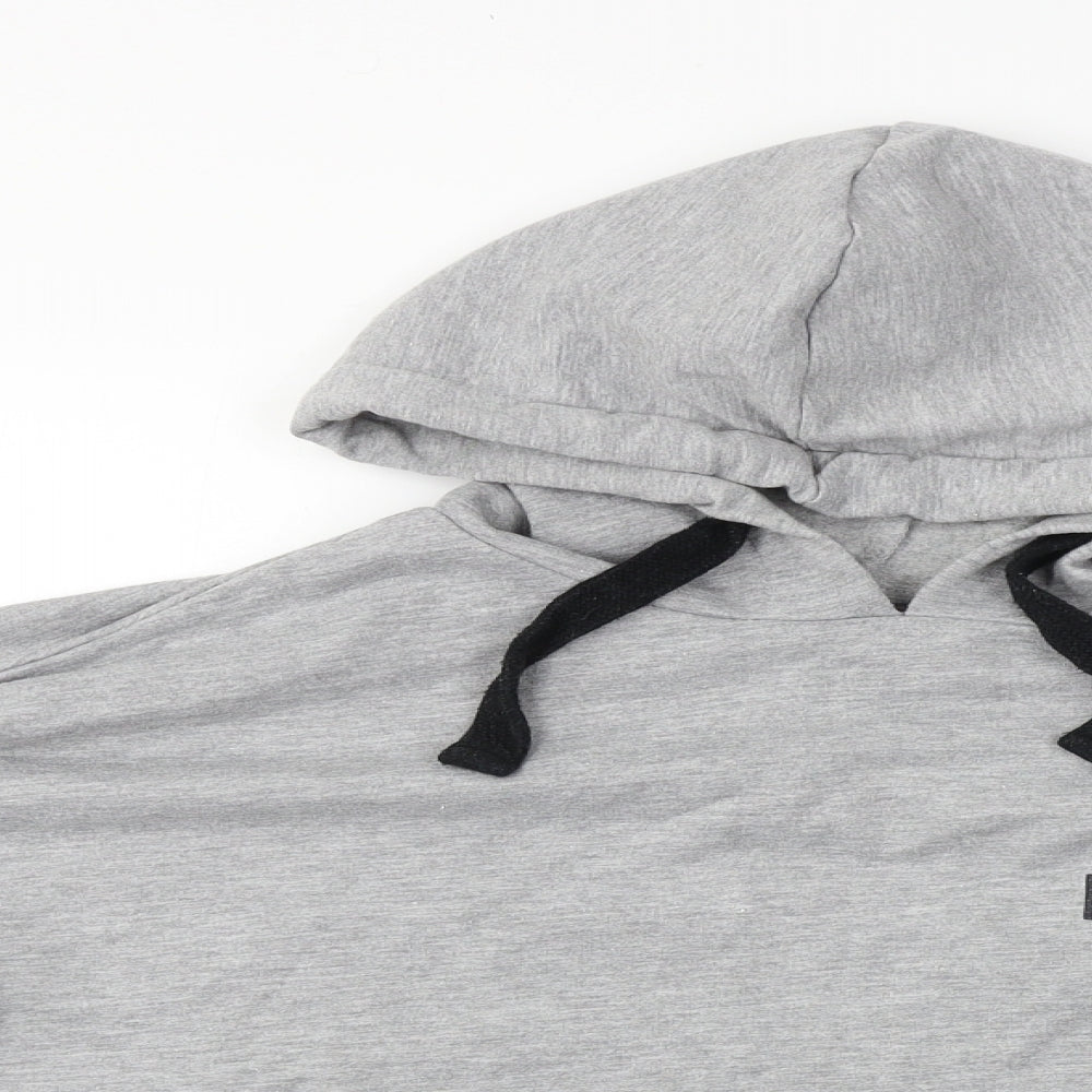 Love Island  Womens Grey   Pullover Hoodie Size 14