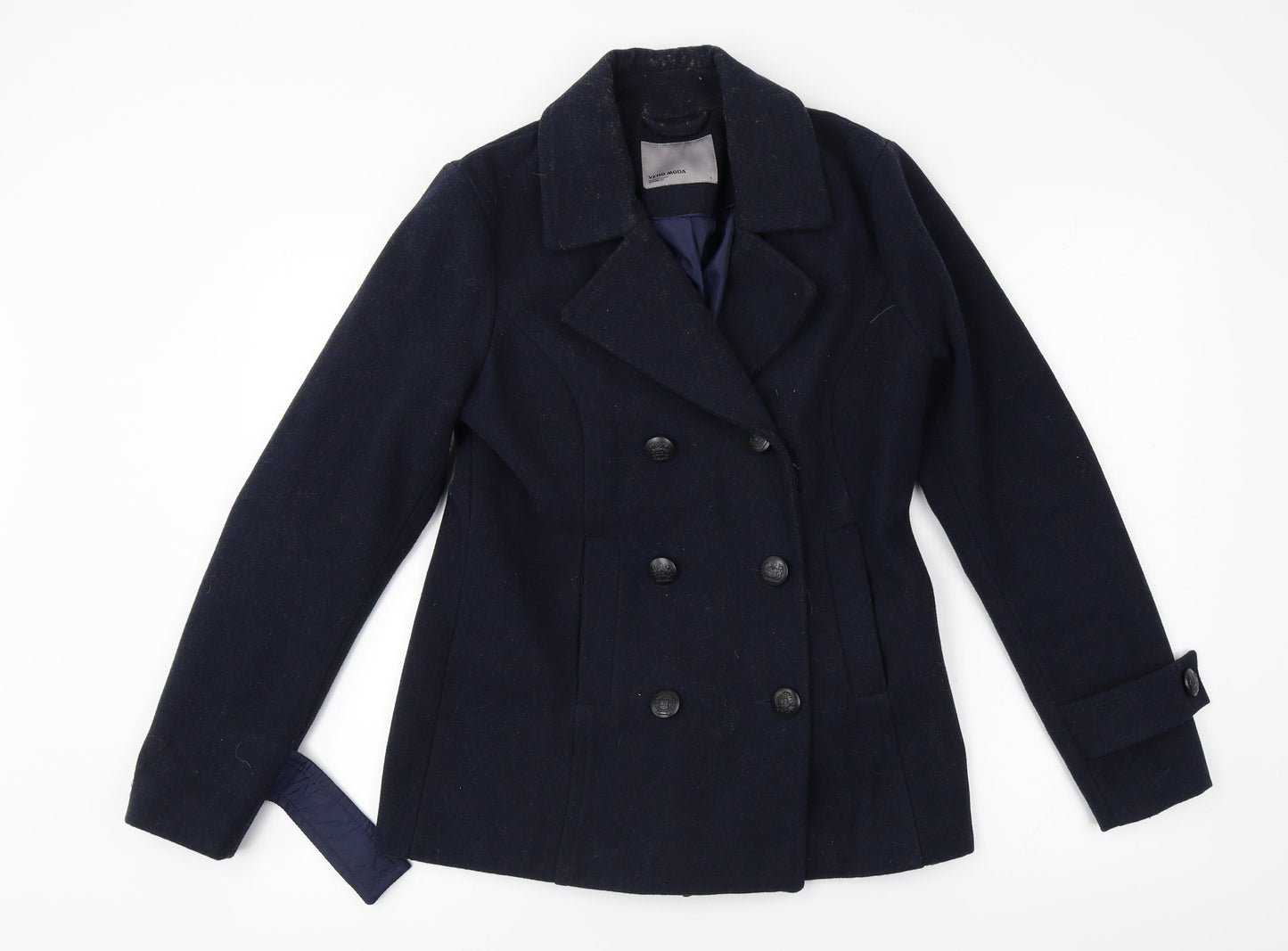 Womens UK Size S VERO MODA Blue Jacket