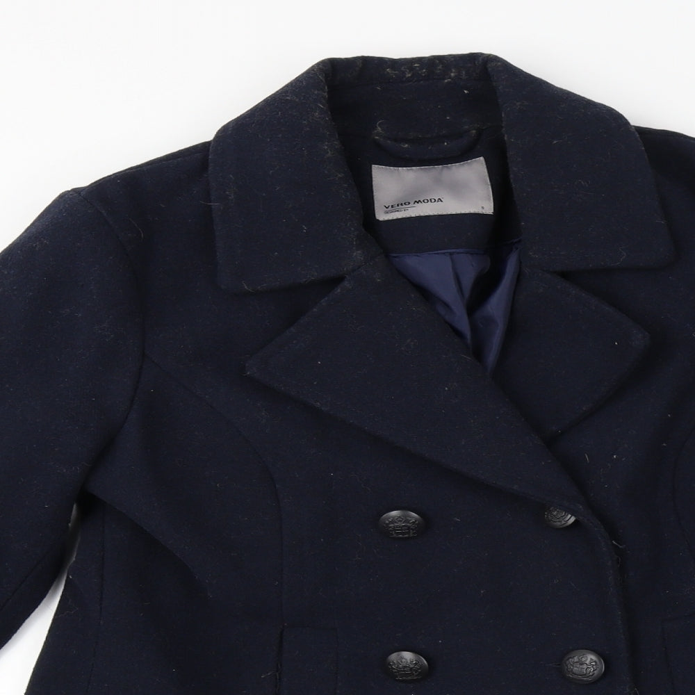 Womens UK Size S VERO MODA Blue Jacket