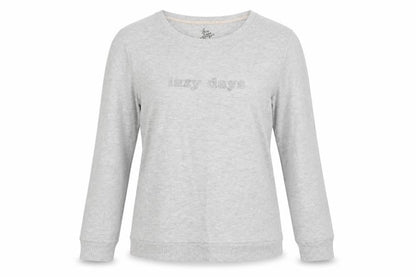 Love To Lounge      Womens Grey   Pullover Jumper Size 10