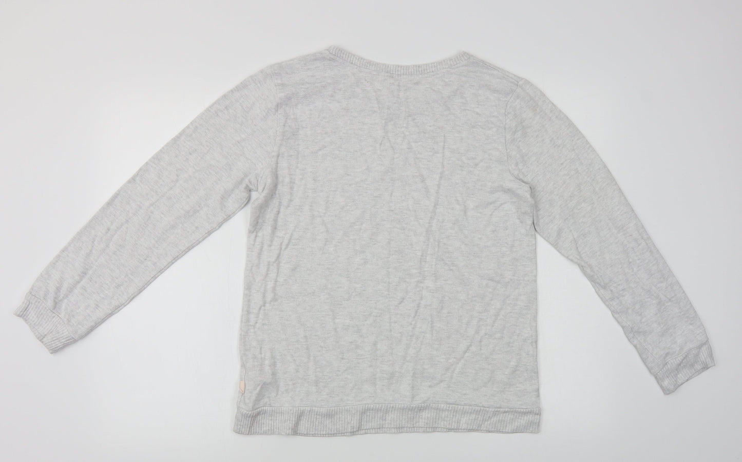 Womens UK Size 10 love to lounge Grey Pullover Jumper