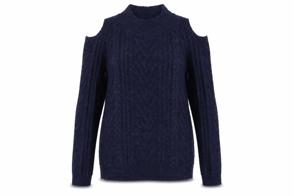 Womens UK Size 14 George Blue Pullover Jumper