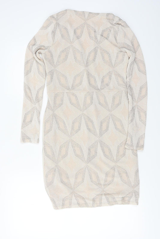 River Island  Womens Beige   A-Line  Size 12