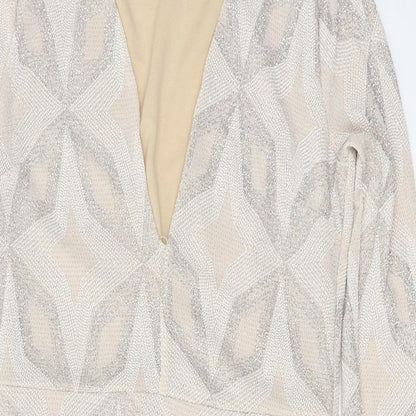 River Island  Womens Beige   A-Line  Size 12