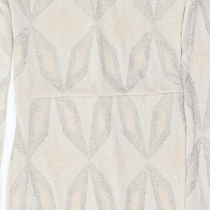 River Island  Womens Beige   A-Line  Size 12