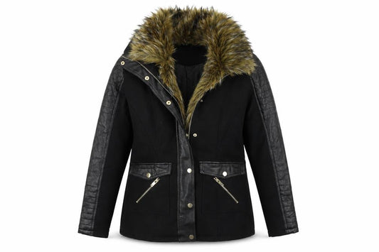 Select  Womens Black   Jacket Coat Size 8