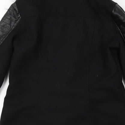 Select  Womens Black   Jacket Coat Size 8