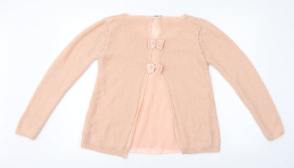 Womens UK Size M New Look Pink Pullover Jumper