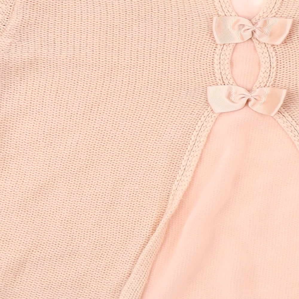 Womens UK Size M New Look Pink Pullover Jumper