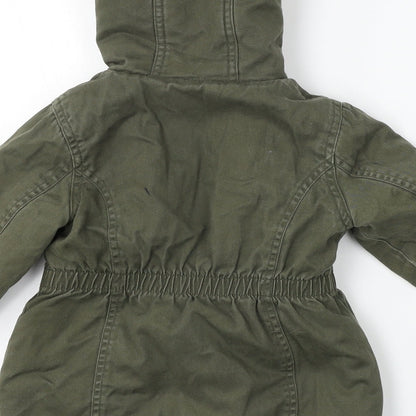 Marks and Spencer  Girls Green   Jacket Coat Size 2 Years