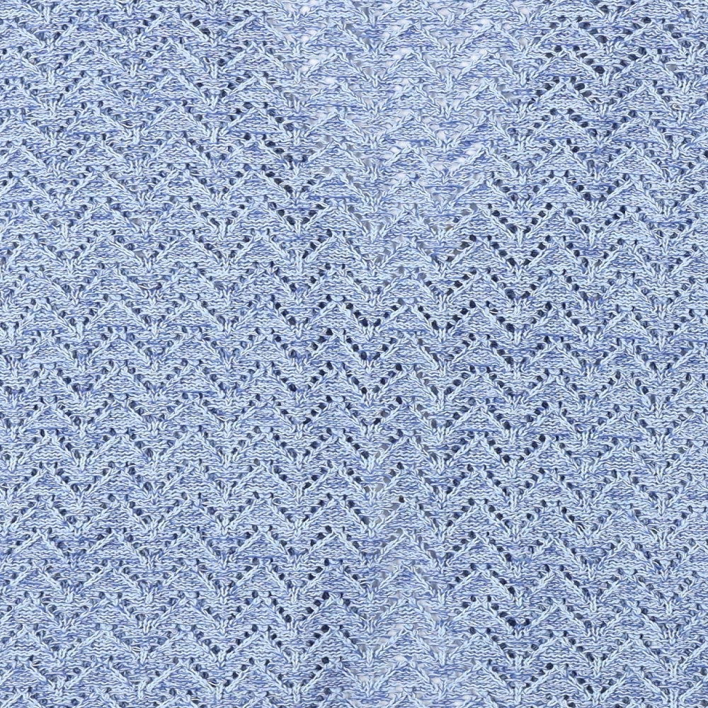 Womens UK Size L Pulse Blue Cardigan Jumper