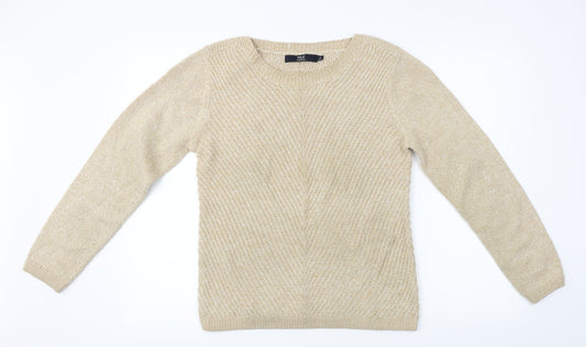 Isle Essentials  Womens Beige   Pullover Jumper Size S