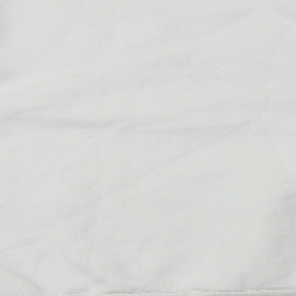 Gallery  Womens White   Pullover Jumper Size S