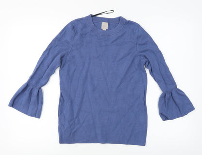 H&M  Womens Blue   Pullover Jumper Size S