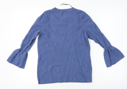 H&M  Womens Blue   Pullover Jumper Size S