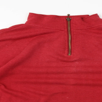 Olympus  Mens Red   Henley Jumper Size XL