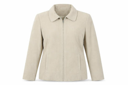 Womens UK Size 14 BM Beige Jacket
