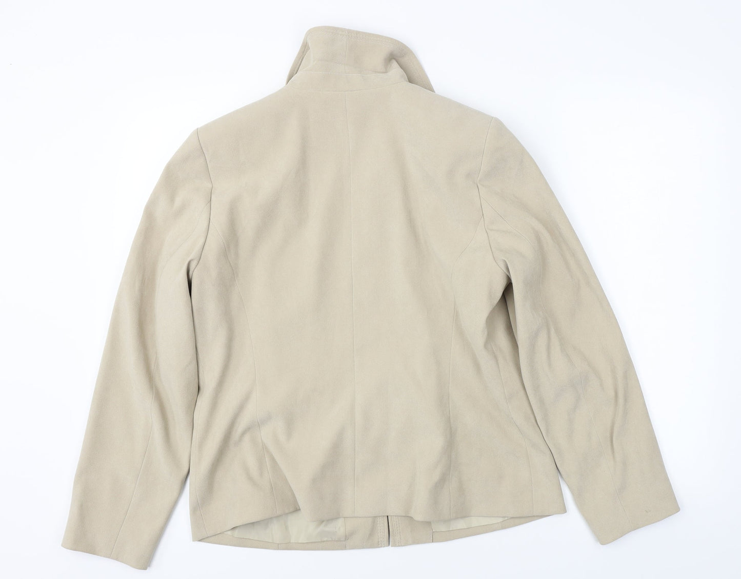 BM  Womens Beige   Jacket Coat Size 14